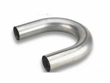 2D CLR RADIUS MANDREL U BENDS ELBOWS EXHUAST MANIFOLD ALL SIZES 180 DEGREE 304