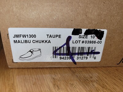 Johnnie-O Malibu Chukka Taupe Men display picture 3