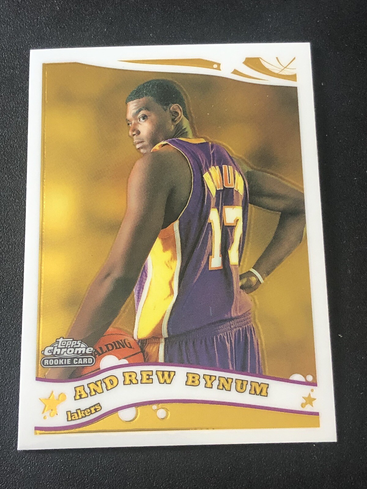 2005-06 Topps Chrome Andrew Bynum #186 Rookie RC