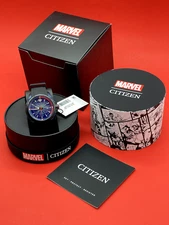 *Brand New in Box* Citizen Spider-Man Men's AW1156-01W 44mm Strap Watch