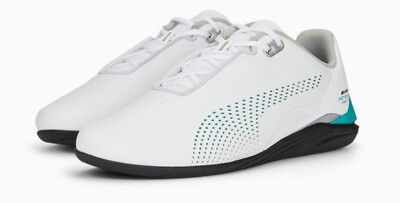 Size 10 - PUMA AMG Mercedes Benz FORMULA ONE TEAM Drift Cat Decima WHITE BENZ