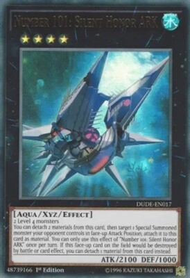 Yugioh Number 101 Silent Honor ARK - 1st Edition Ultra Rare NM