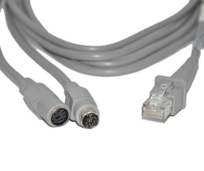 Datalogic CAB321 - PS/2 keyboard wedge kabel for Gryphon scanners CAB-321