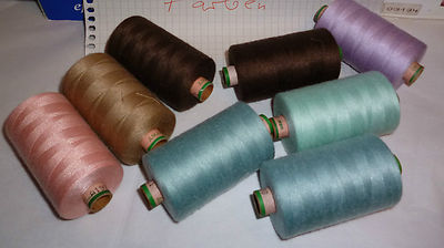 Nähgarn Saba Amann Stärke 120 versch. Farben 1000 m Neu (Preis/100m=0,23 )