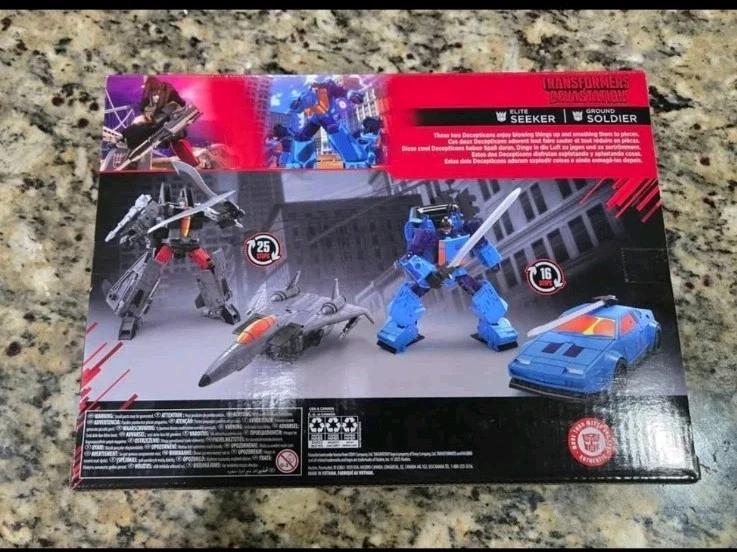 Transformers Studio Series Elite Seeker & Ground Soldier MTMTE New & Sealed! - Image 2 of 2