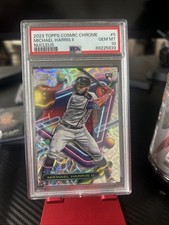 2023 Topps Cosmic Chrome - Michael Harris II #5 Nucleus Refractor (RC)
