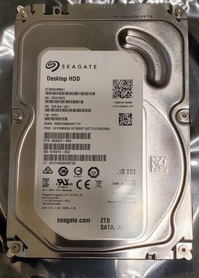 Seagate Desktop HDD 2TB 7200RPM SATA III 3.5'' Drive ST2000DM001 - W/Disk Report