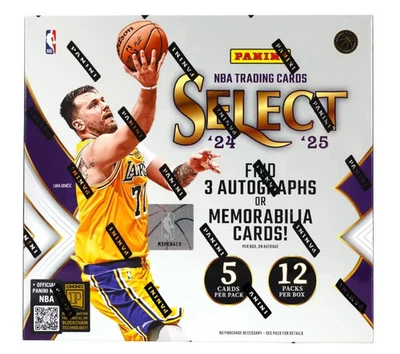 SJAY2K TRADING CARDS 2024-25 Panini Select Basketball Hobby Box