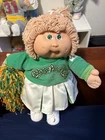 Cabbage Patch Hm9 1985 Blonde Green Eyes KT Factory Smoke Free Cheerleader Minty