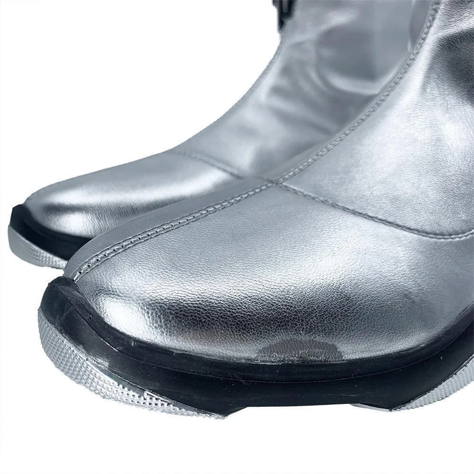 Zapatilla deportiva para mujer Giuseppe Zanotti de salto ligero plateada Foto 3 de 4