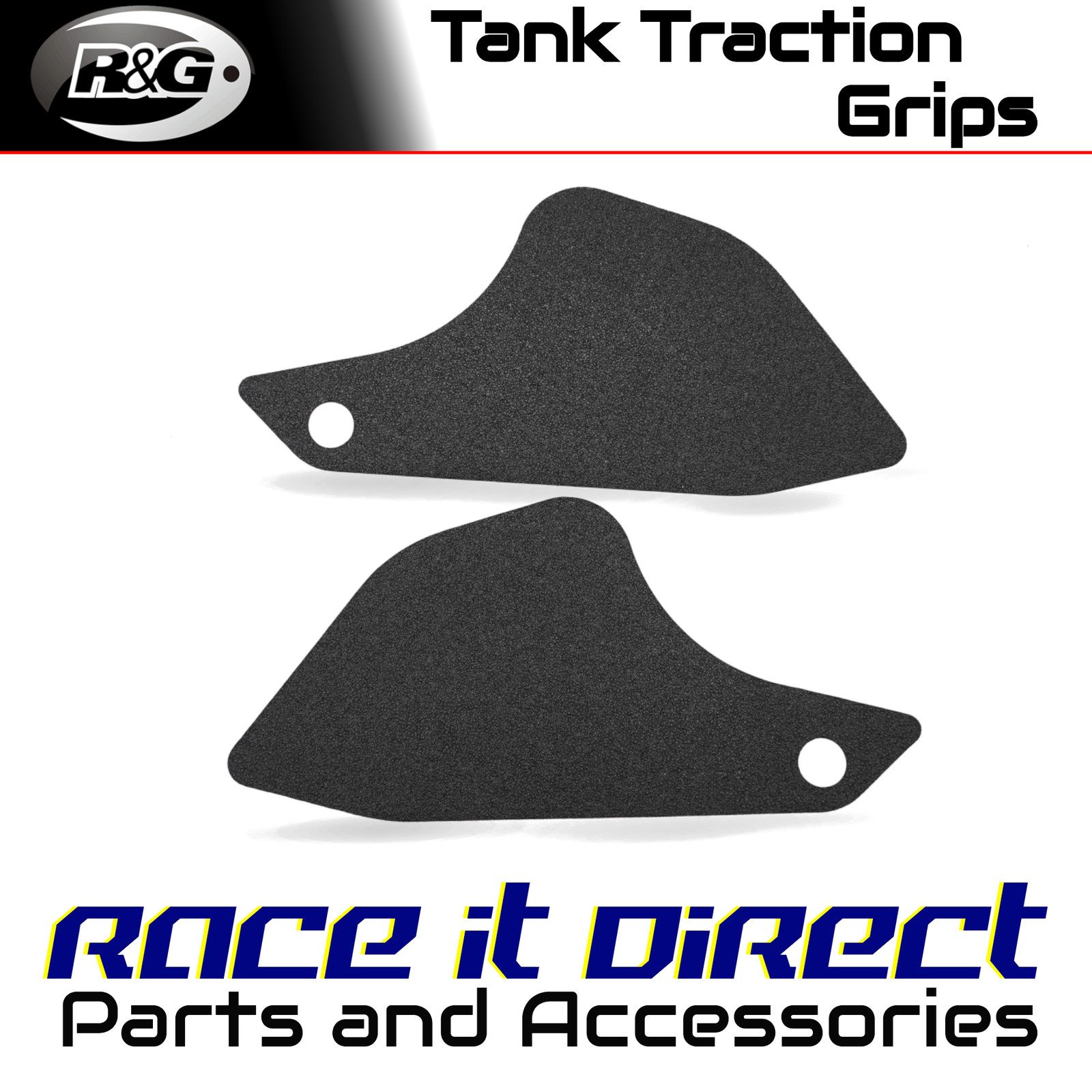 Tank Traction Grips for Zero DSR X 2023 Clear R&G