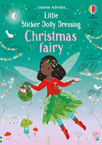 Usborne Little Sticker Dolly Dressing  Christmas Fairy by Fiona Wat | Watt Fiona