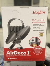 Ecofan® AirDeco I, Superior Performance Stove Fan, Heat Powered, Contemporary...