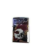 Arizona Cardinals Zippo Lighter Papers And Box Never Opened NFL