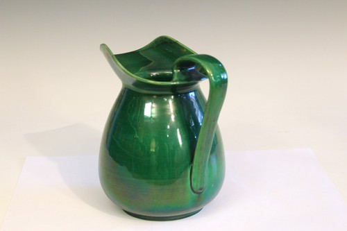Ancien vase pichet poterie Awaji arts et métiers art nouveau Danto Minpei - Photo 3/10