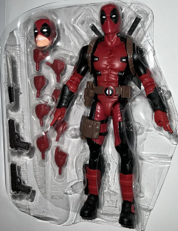 Marvel Legends DEADPOOL 6" Action Figure Maximum Series - Image 2 of 4