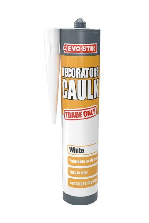 EVO-STIK Decorators Caulk White 280ml Flexible Gap Filler for Windows Doors - Image 8
