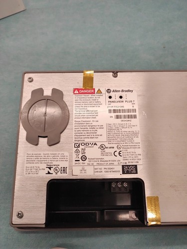 Allen Bradley PANELVIEW PLUS 7 2711P-T7C21D8S SERIES: B - Picture 7 of 7
