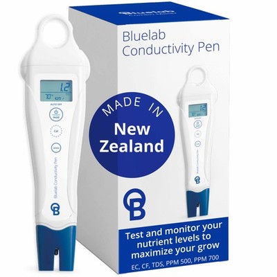 Bluelab PENCON Conductivity Pen and Digital TDS 8 x 2.16 x 0.98 Inches, White