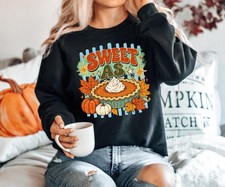 Pumpkin Pie Sweatshirt, Fall Dessert Sweater, Thanksgiving Family Dinner Gift