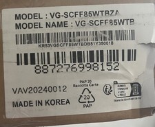 Samsung 85" The Frame Customizable Bezel - Modern White vg-scff85wtbza 