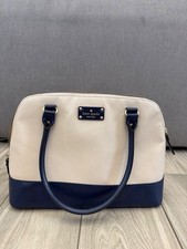 kate spade satchel two tone handbag