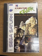 Corpse Killer: Graveyard Edition (Sega Saturn, 1995), Complete CIB w/ Reg Card