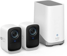 eufy security S300 eufyCam3C 2-Cam Kit Security Camera Outdoor Wireless 4K 16TB