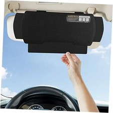 Car Visor Sunshade Extender, Window Shade, Anti-Glare Sun One Size black