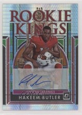 2019 Panini Donruss Optic Rookie Kings Auto 20/25 Hakeem Butler #RKA14 Auto ow1