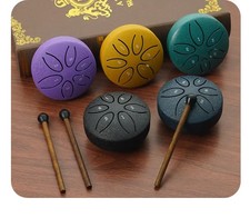 Rain Drum for Outside Garden Meditation Tongue Drum 6 Note Decor Weather Proof