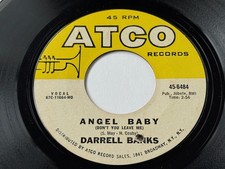 DARRELL BANKS: ANGEL BABY / LOOK INTO THE EYES - 1967 NORTHERN SOUL FUNK 45rpm
