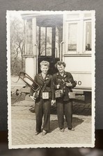 S Foto DDR Schaffener Stra&szlig;enbahn Frau Uniform Dresden Tram Wagon Kontrolleur Ak