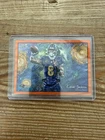 2025 Lamar Jackson Topps Cosmic Chrome - Stars in the Night Orange /25