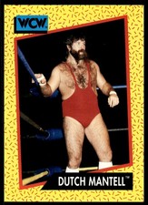 1991 WCW Impel Wrestling Dutch Mantell #77