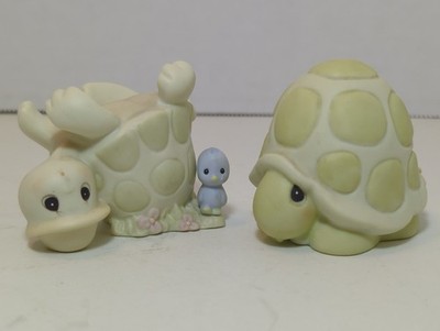 Precious Moments 531014 My World's Upside Down Without You Turtle 1997 Figurines