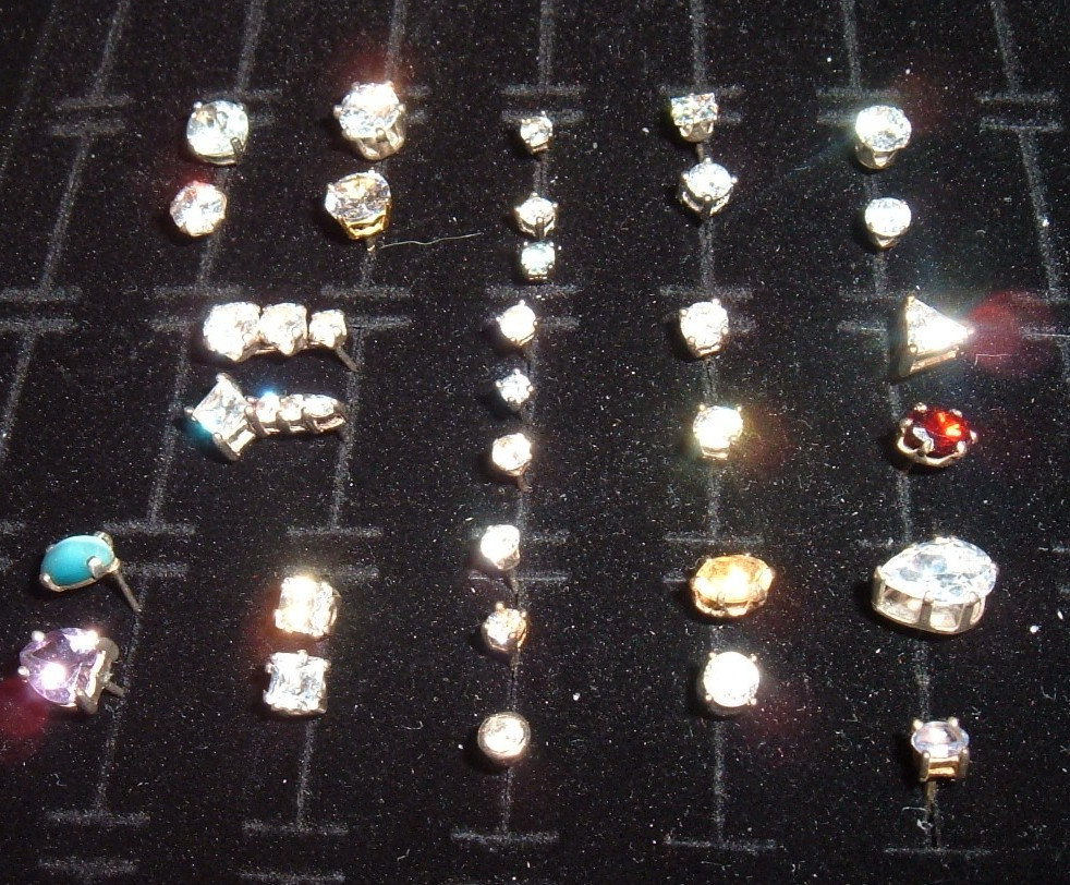 31 SOLID 925 STERLING SILVER MIXED GEMSTONES SING… - image 6