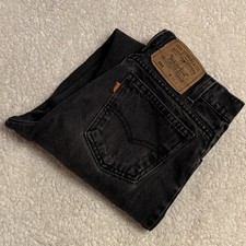 Vintage (1993) 550 Orange Tag Levi’s Made in USA Tagged 30x32 Measures 28x30