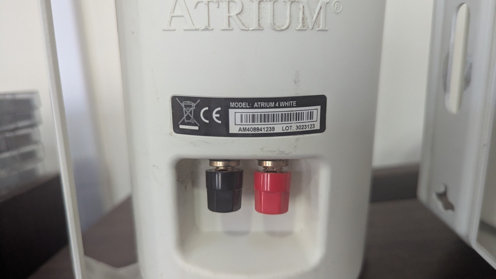 Nice Clean Polk Audio Atrium 4 Indoor Outdoor Speakers Tested Works White