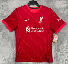 NWT Nike Liverpool FC 2021/22 Jersey Sz L Red (PERSONALIZED # & NAME) DB2560-688