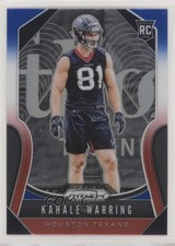 2019 Panini Prizm Rookies Red White & Blue Prizm Kahale Warring #394 05hs