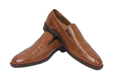 Johnston & Murphy Men's Loafers Shoes Leather Brown Size 8.5M