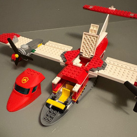 LEGO CITY 4209: Fire Plane - RETIRED - PLANE ONLY