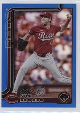 2025 Topps Series 1 Blue Rainbow 138/150 Nick Lodolo #21 0nr3