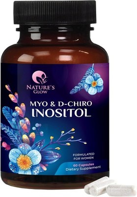 Myo-Inositol & D-Chiro Inositol 40:1 Ratio - Ovarian Health & Hormone Support