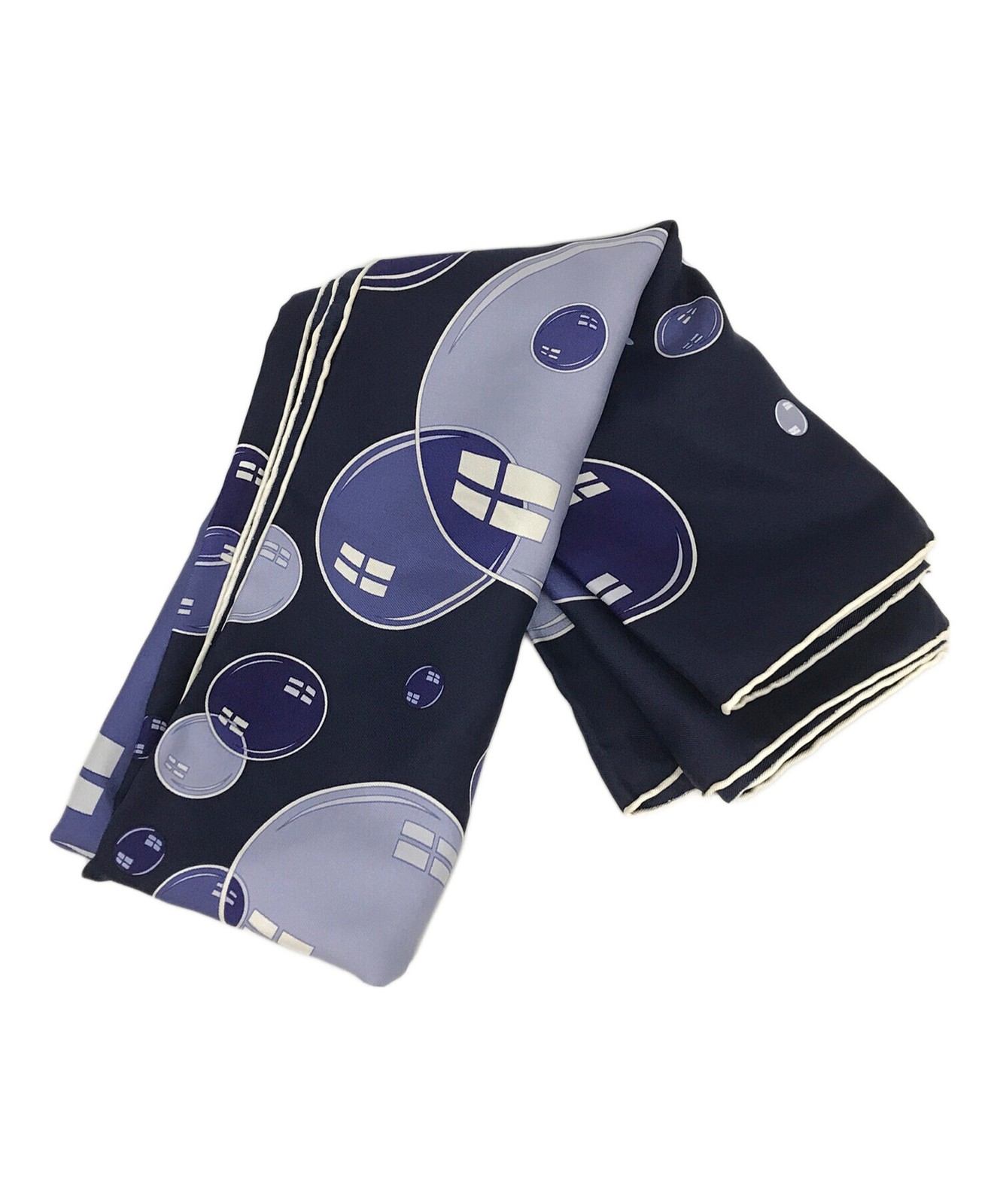 HERMES Carrés 90 Silk Scarf in Classic 430 Colorway