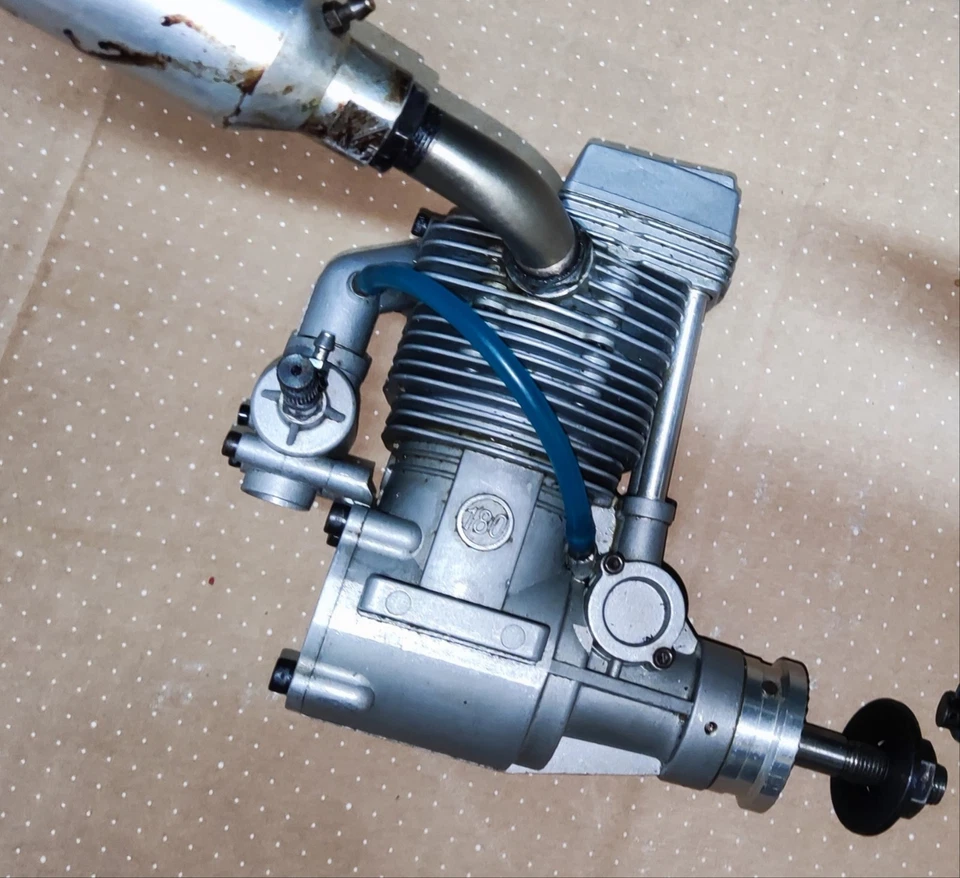 ASP 180 AR Four Stroke Glow RC Engine - Image 2 of 2