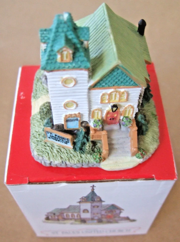 LOTE DE 9 CAJAS ORIGINALES LIBERTY FALLS THE AMERICANA COLLECTION 1996-1998 Foto 3 de 4