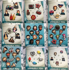 Hand Made Shoe Charm Accessories Set 5 - 10 Pack Stranger Things Demogorgon
