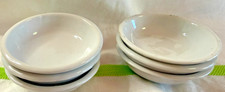 Estilo casa de campo, pat de mantequilla de porcelana blanca/cuencos de sal, muelle 1 juego de importaciones 6